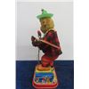 Image 4 : Battery Operated Pressed Tin Guitar Playing Monkey 12" Tall - Not Marked - Made in Japan ?