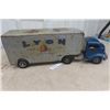 Image 4 : Smith Miller Lyon Van Lines Semi Trailer Pressed Tin 21.5" Long