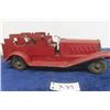 Image 3 : Pressed Tin Friction Powered + Battery Operated? Firetruck - No Maker 14.5" Long