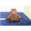 Image 4 : Pressed Tin Friction Powered + Battery Operated? Firetruck - No Maker 14.5" Long