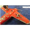 Image 7 : Die Cast Kiddie US Army Plane 6" Long 7.5" Wing Span plus Modern Airplane Pencil Sharpener