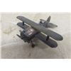 Image 8 : Die Cast Kiddie US Army Plane 6" Long 7.5" Wing Span plus Modern Airplane Pencil Sharpener