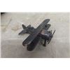 Image 9 : Die Cast Kiddie US Army Plane 6" Long 7.5" Wing Span plus Modern Airplane Pencil Sharpener