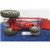 Image 6 : Tru Scale Model 890 Tractor with Front End Loader Die Cast Metal 14" Long