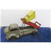 Image 4 : Lincoln Pressed Tin Lift Back Truck - Rear Dully Tires - Cement Truck ??