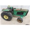 Image 2 : Lot of Played with Farm Toys ; Tonka Tractor, 2 International Tractors, John Deere Combine + Small T