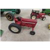 Image 3 : Lot of Played with Farm Toys ; Tonka Tractor, 2 International Tractors, John Deere Combine + Small T