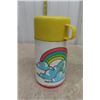 Image 2 : Rat Patrol Thermos NO Cap, Mickey Mouse Thermos, Plastic Rainbow + Cloud Thermos