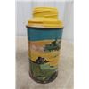 Image 8 : Rat Patrol Thermos NO Cap, Mickey Mouse Thermos, Plastic Rainbow + Cloud Thermos