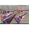 Image 5 : Lot of Baseball, Hockey, Football Pennants - Many Duplicates - 43 Total