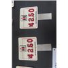 Image 3 : Lot of 9 International Harvester Dealer Price Marker Tags - Plastic on Metal Tabs - Prices Interchan