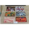 Image 1 : Lot of 6 Nascar Tin Signs + License Plates