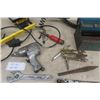 Image 4 : Small Beach Tool Box , Halogen Work Light, Impact Gun, Wrenches, Air Hose plus more