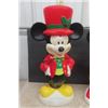 Image 2 : Mickey + Minnie Mouse Light Up Blow Molds- Mickey is 24" Tall