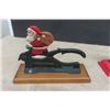 Image 2 : 3 Cast Iron Nutcrackers ; Santa + Dog