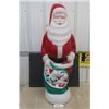 Image 1 : Santa Claus Light Up Blow Mold 42" Tall