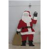 Image 1 : Home Made Wooden Santa Display 66" Tall 46" at Base