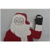 Image 2 : Home Made Wooden Santa Display 66" Tall 46" at Base