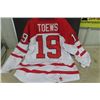 Image 3 : Jonathon Toews Team Canada 2010 Olympics Jersey Sz XL
