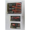 Image 1 : Klein Tools Package; 5 pc Insulated Tool Kit ; Rechargeable Flashlight, Folding Jab Saw - All New in