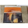 Image 2 : 6 New Packages D'Addario Acoustic Guitar Strings