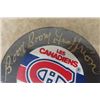 Image 3 : Official NHL Product Puck - Montreal Canadian Autograph - Boom Boom Geoffrion
