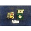 Image 1 : 2003 Golden Daffodil 50 cent Sterling Silver Coin with Case + Sleeve