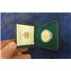 Image 4 : 2003 Golden Daffodil 50 cent Sterling Silver Coin with Case + Sleeve