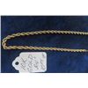 Image 2 : Gentleman's Necklace 24" 10k Gold Total Weight 10.25g