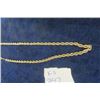 Image 3 : Gentleman's Necklace 24" 10k Gold Total Weight 10.25g