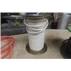 Image 5 : Roll of NWD 90 14/2 Household Wire, Partial Roll SJOW 16/3 Wire, Extension Cords, Roll of Roofing Pa