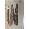 Image 2 : 3 Soft Gun Cases, Boat Oar, Fishing Rod