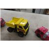 Image 3 : Assorted Tonka Toys ; 5 Firetrucks, Dump Truck, Box Truck