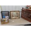 Image 1 : Solid Baby Gate , Framed Art, Unused Frame Box of Light Bulbs