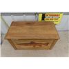 Image 5 : Wooden Box with Hinged Lid + Brown Trout Graphics 14" x 16" x 28"