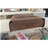 Image 5 : Vintage Automobile Trunk - Unknown Maker - Great Rat Rod Piece 9" x 32" x 32"