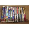 Image 4 : 2 Boxes of Misc. Cassette Tapes + VHS Movies