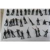 Image 6 : 90 Vintage Lead Soldiers Made in England Stamped on Some - Good Paint on Many