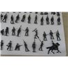 Image 8 : 90 Vintage Lead Soldiers Made in England Stamped on Some - Good Paint on Many