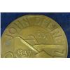 Image 3 : John Deere Centennial Copper Plaque - Dealer Only Item for 100th Anniversary 8" Wide