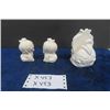 Image 5 : 2 Dog Creamers -Japan , 2 Dog Salt + Pepper Shakers + Napkin Holders - Japan, Ceramic - Clean