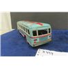 Image 5 : Daiya Made in Japan Pressed Tin Sight Seeing Friction Bus - Very Clean, Works 11" Long