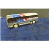 Image 2 : 2 Pressed Tin Greyhound Busses- 1 Corgi Die Cast Double Decker
