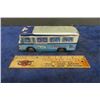 Image 4 : 2 Pressed Tin Greyhound Busses- 1 Corgi Die Cast Double Decker