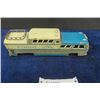 Image 4 : Vintage Pressed Tin Greyhound Scenic Cruiser Bus - HTC Japan 11.5" Long Friction Powered - Clean Gra