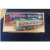Image 3 : 2 Modern Made in China Tin Wind Up Pressed Tin Bus + Tractor