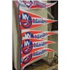 Image 4 : 18 Sports Pennants; Maple Leaf's, Buffalo Bills, Phillies, Islanders, Capitols - All New