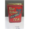 Image 3 : Blue Ribbon Red Label 3lb Tea Tin -Super Sharp Looking Tin - Few Minor Scratches