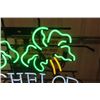 Image 3 : Michelob Light 4 Color Neon Sign with Palm Trees 25" x 28"