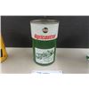 Image 3 : Lot of 4 Oil Tins Full of Product ; 2 Castrol, Agricastrol, Rislone
